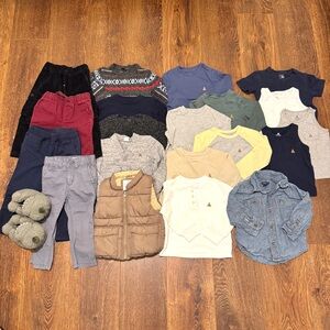 Massive 21 PIECE GAP Kids Lot Capsule Wardrobe 2T